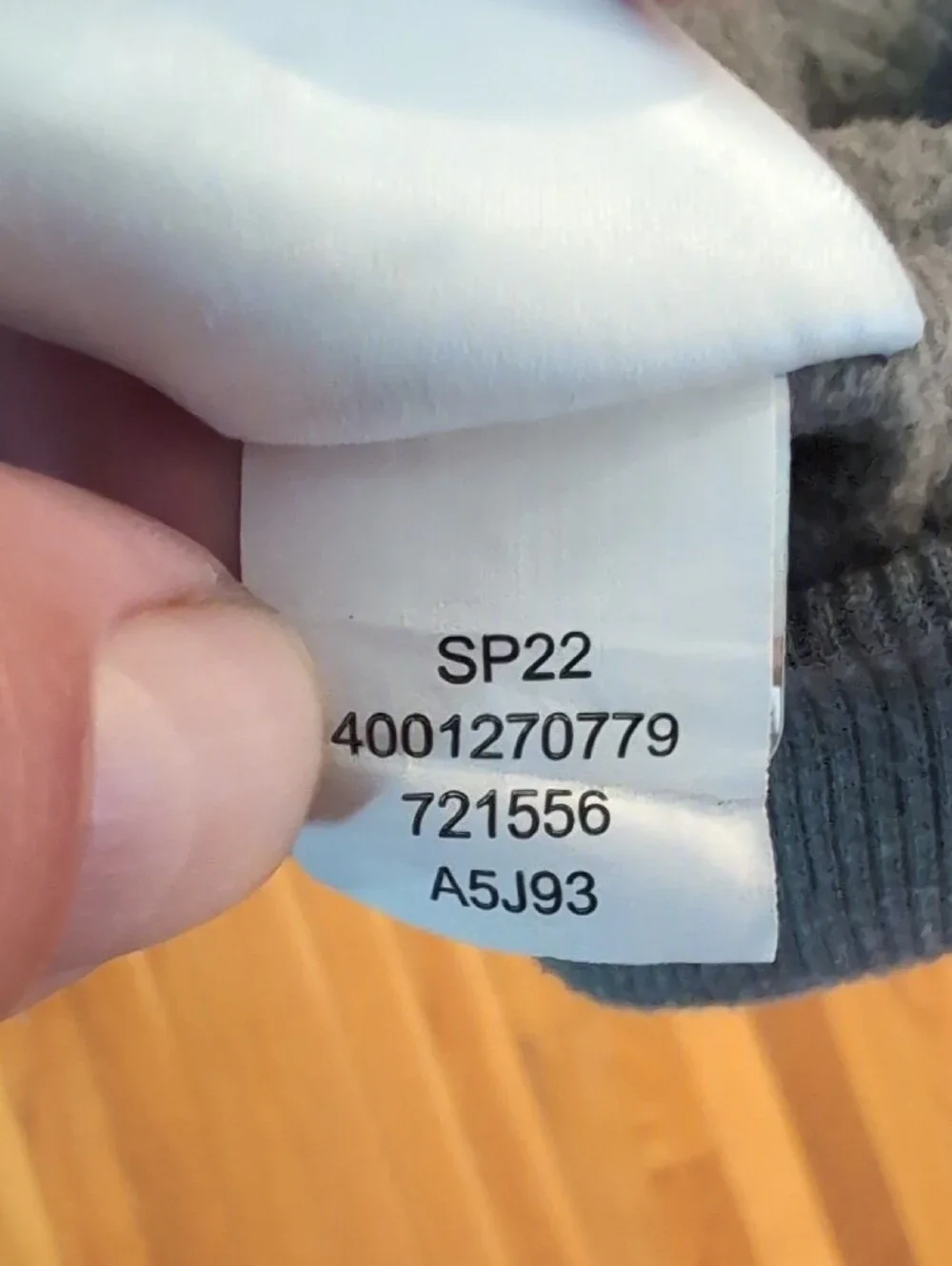 The North Face Men's TNF Bear Pullover Hoodie Grey Large NF0A5J93